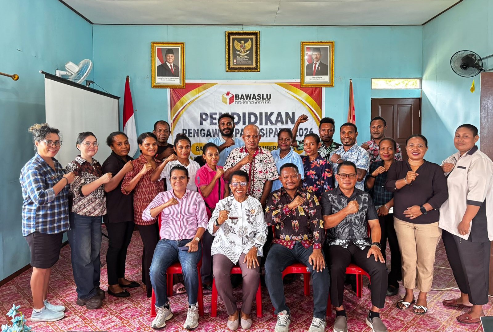 Pendidikan Pengawas Partisipatif Tahun 2026 Bawaslu Kabupaten Mamberamo Raya