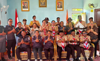Bawaslu Mamberamo Raya Gandeng Pramuka Kawal Demokrasi